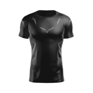 Rashguard Manga Curta - Classic Preta (6236299231410)