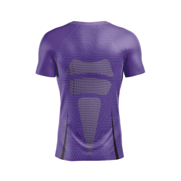 Rashguard Manga Curta - Faixa Roxa (6236876079282)