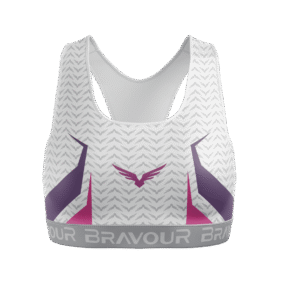 Top - Bravour Classic - Branca/Rosa (6214659670194)