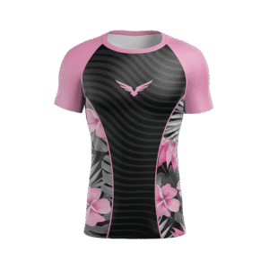 Rashguard Manga Curta - Flower (2022) (7139244998834)