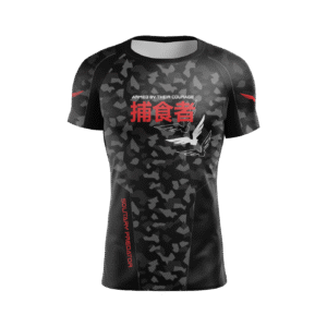 Rashguard Manga Curta - Modern Warrior Vermelha