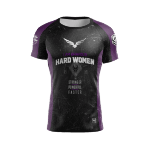 Rashguard Manga Curta - Hard Woman