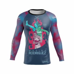 Rashguard Marina Rodriguez - Azul