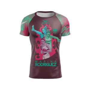 Rashguard Marina Rodriguez - Fight Manga Curta