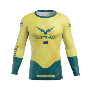 Rashguard Australia - Manga Comprida