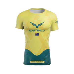 Rashguard Australia - Manga Curta