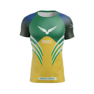 Rashguard Brasil - Manga Curta