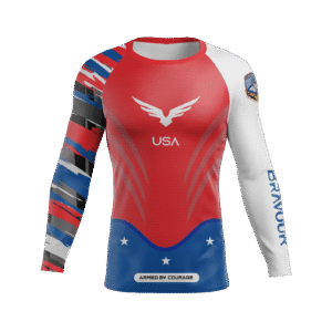 Rashguard USA - Manga Comprida