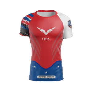 Rashguard USA - Manga Curta