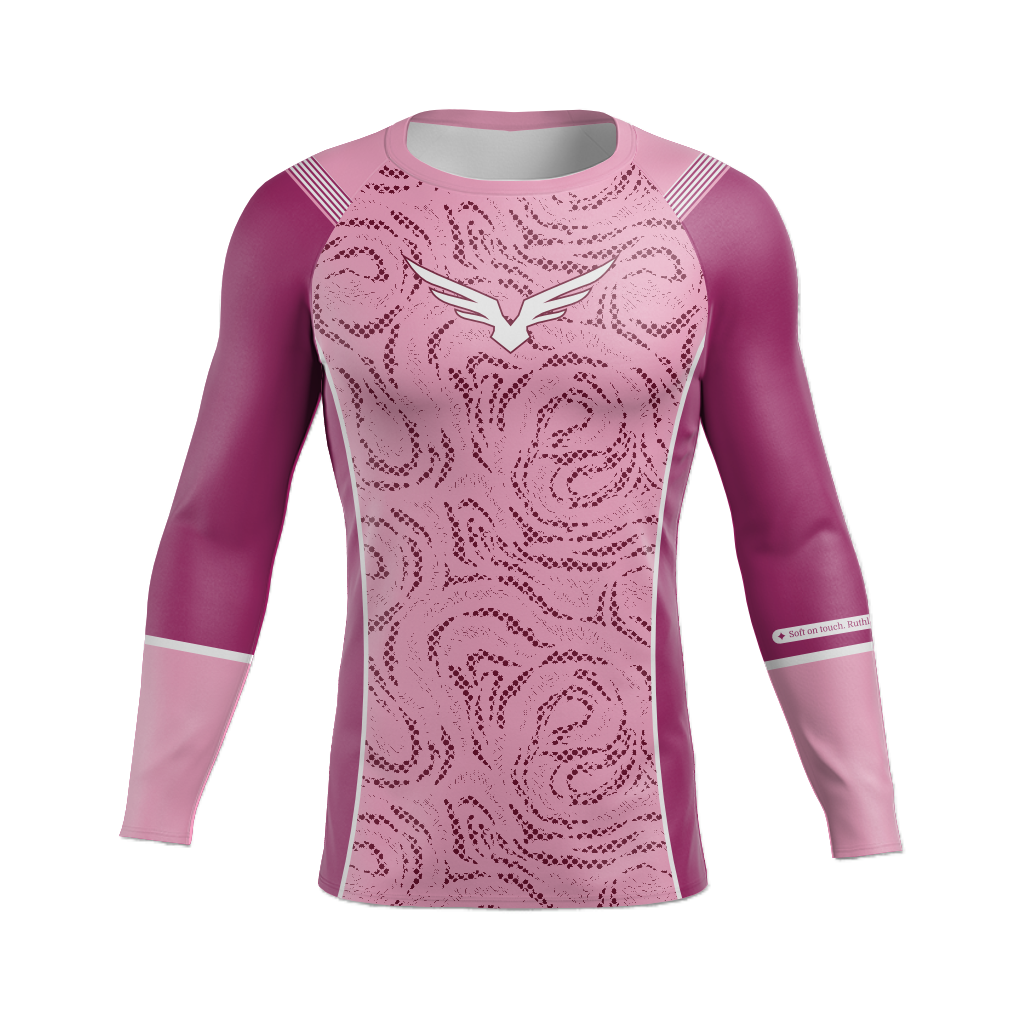 Rashguard Falcon Grip Pink