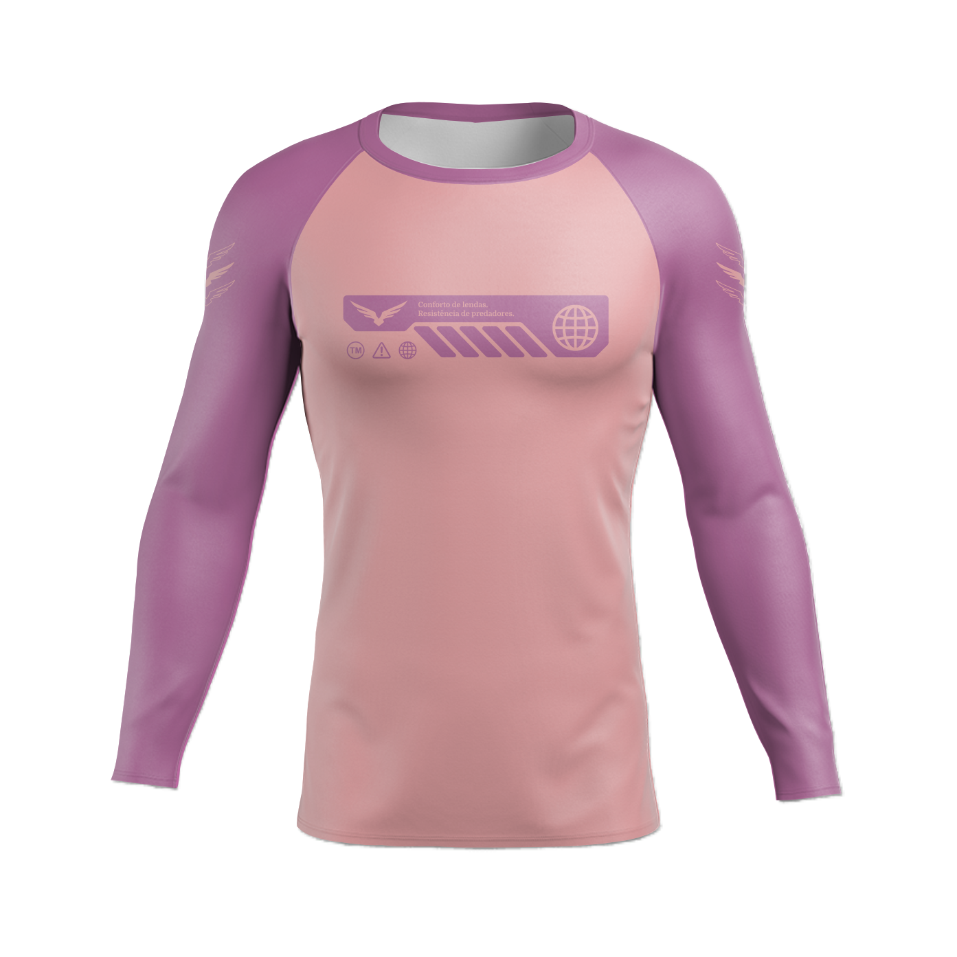 Rashguard Silent Rage Pink