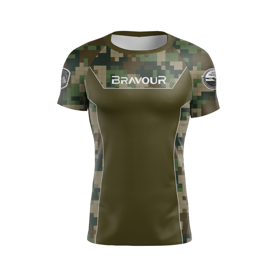 Rashguard Silent Tactical Soul - Manga Curta