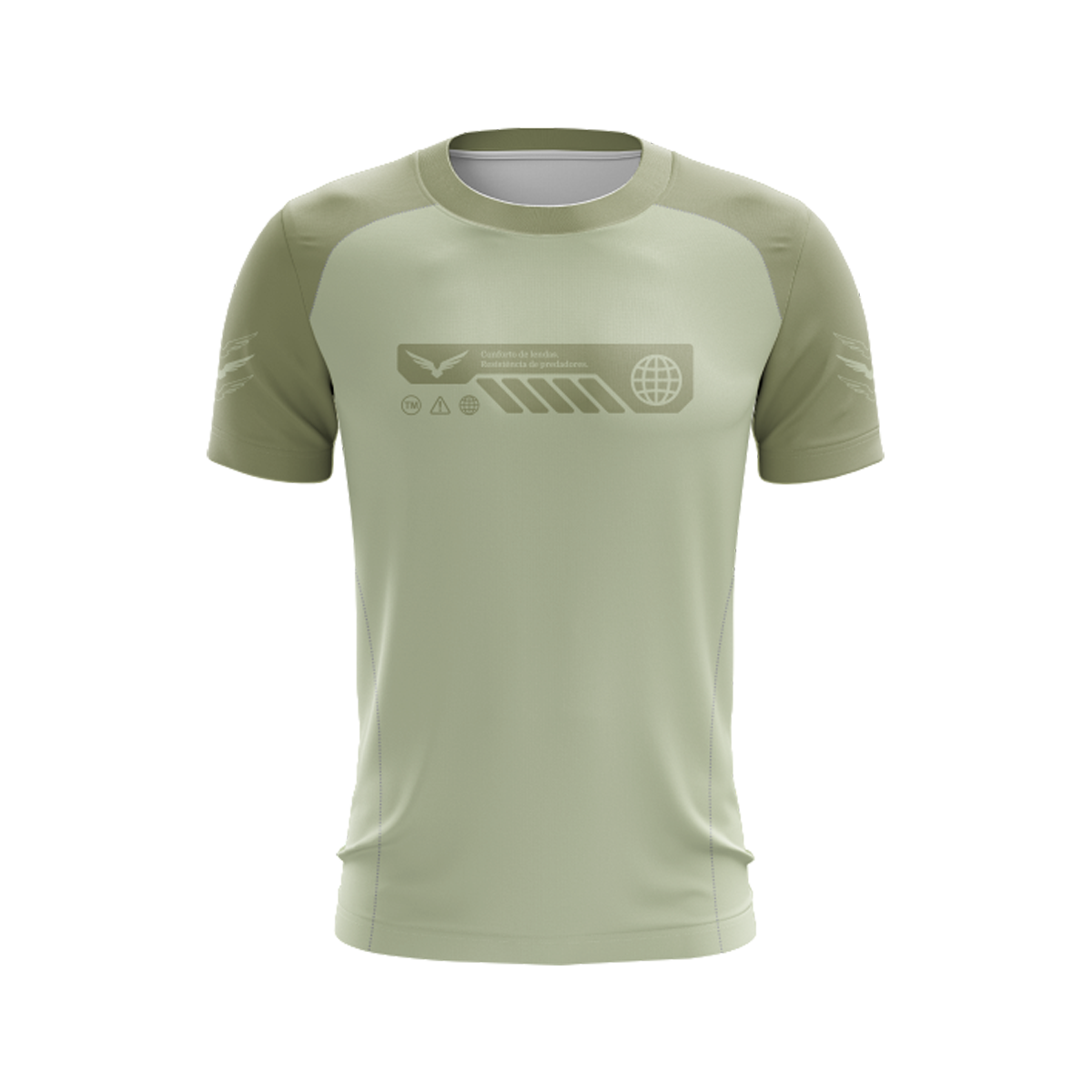 Camiseta High Tech Silent Rage Green