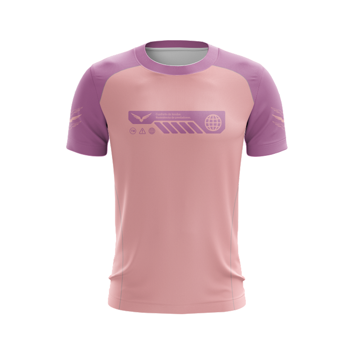 Camiseta High Tech Silent Rage Pink