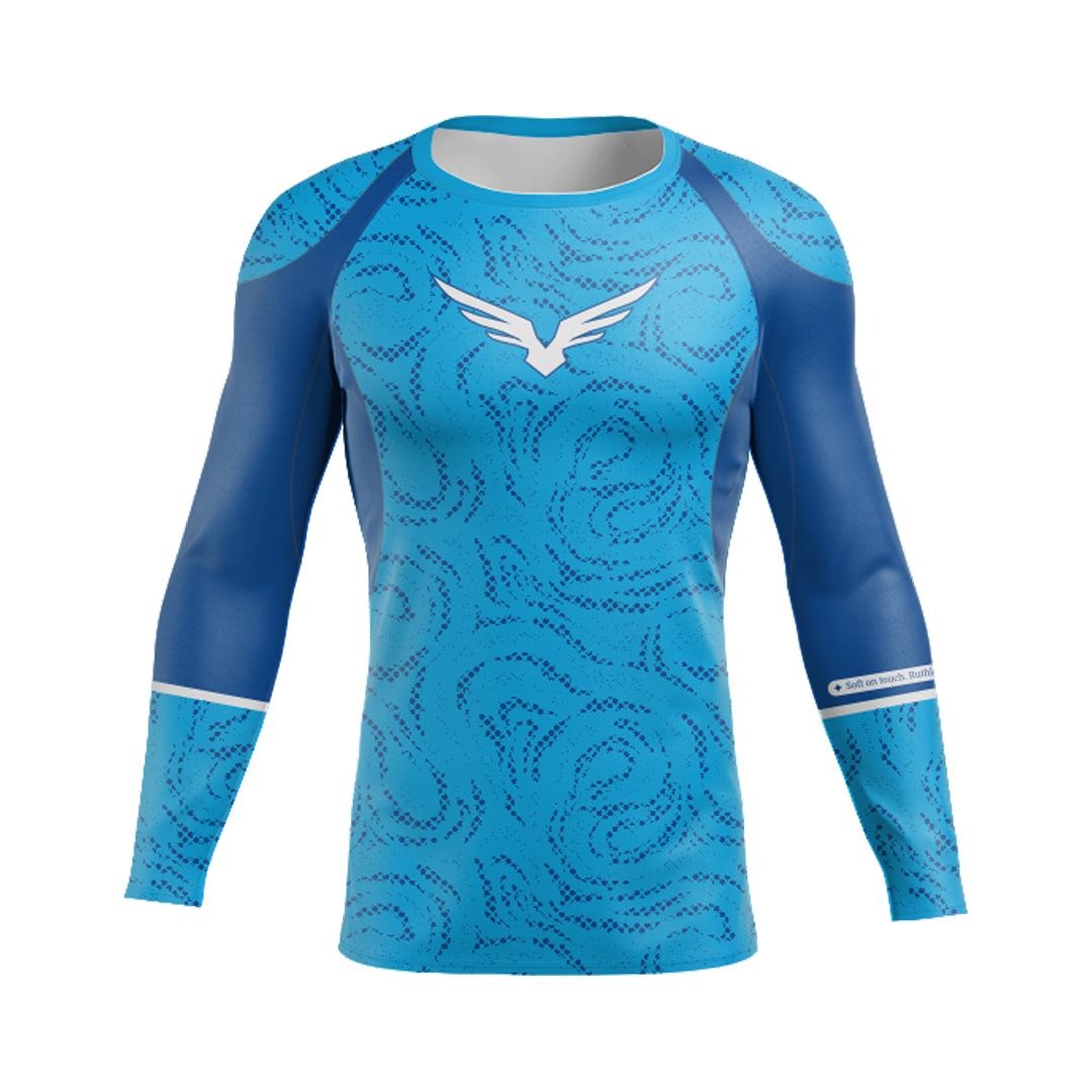 Rashguard High Tech Falcon Grip Blue