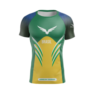 Rashguard Evolution Olímpica Brasil - Manga Curta