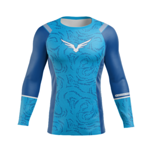 Rashguard Evolution Falcon Grip Blue