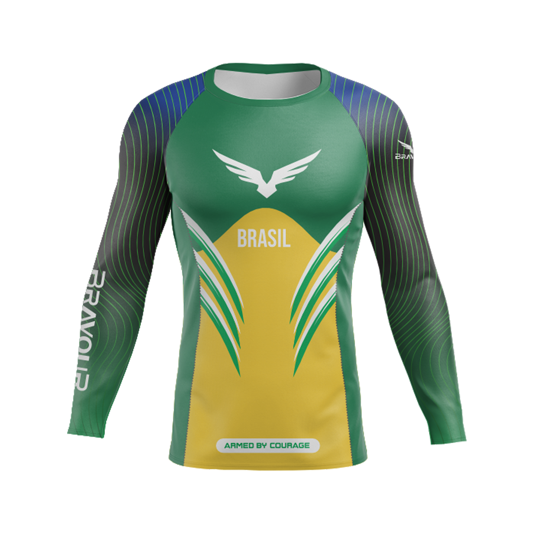 Rashguard Evolution Olímpica Brasil