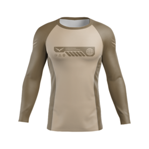 Rashguard Evolution Silent Rage Bege