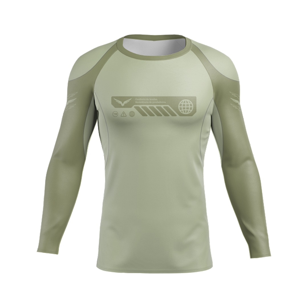 Rashguard High Tech Silent Rage Green