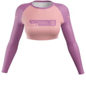 Cropped - Silent Rage Pink