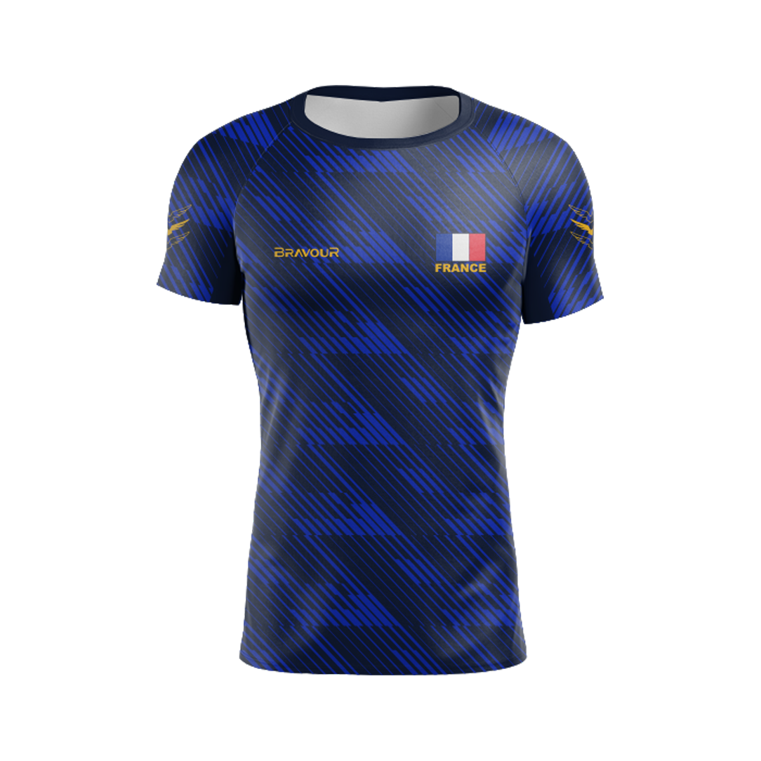 Rashguard Copa do Mundo França - Manga Curta