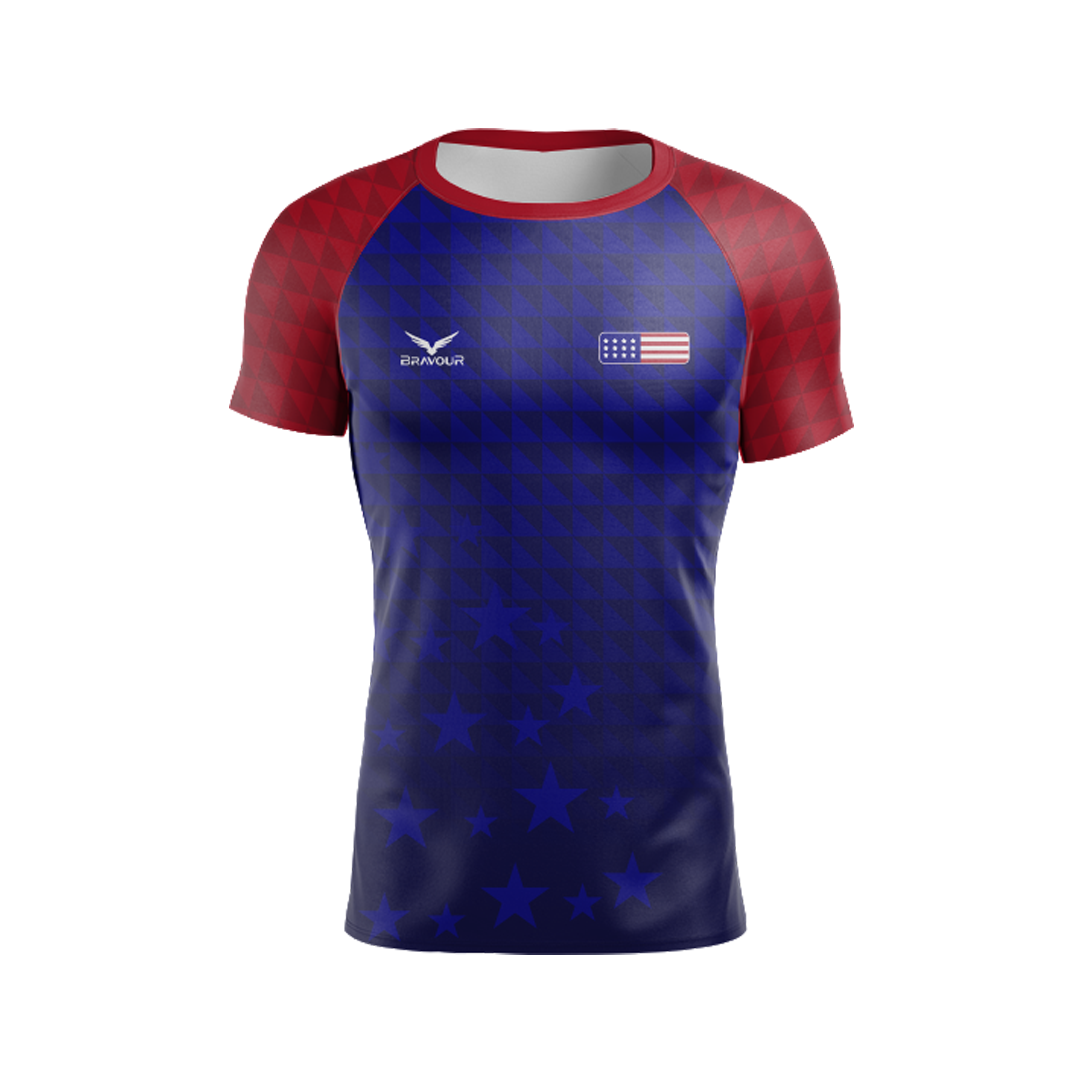 Rashguard Copa do Mundo U.S.A - Manga Curta