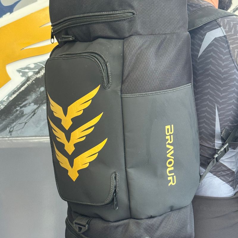 Mochila Competition 2 em 1 Bravour - Preta - Imagem 4