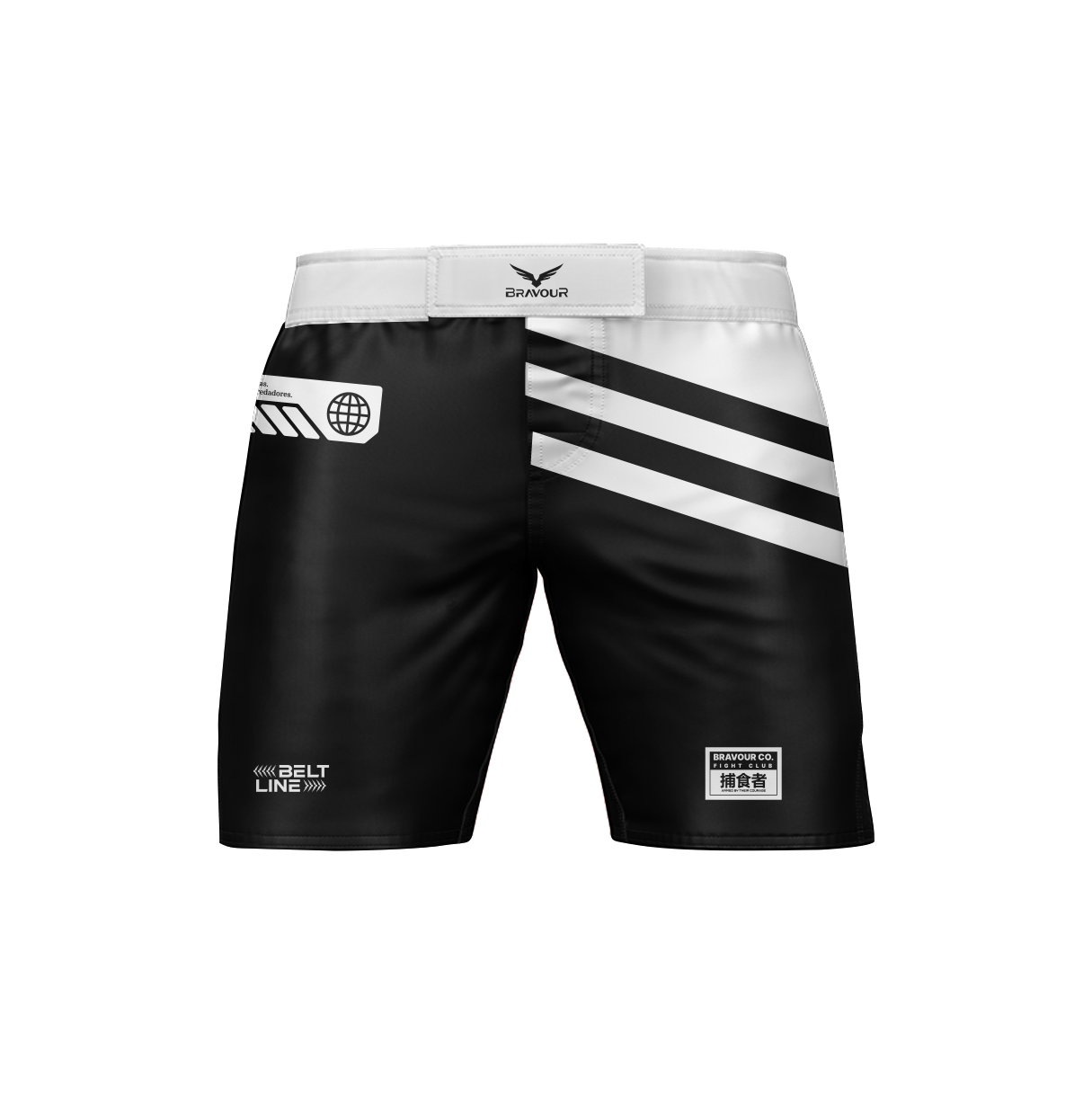 Bermuda Nogi Belt Champ Branca