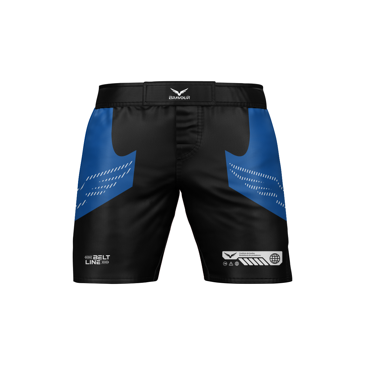 Bermuda Nogi Belt Gold Azul/Preto