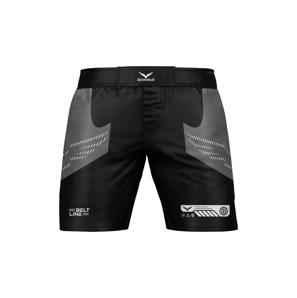 Bermuda Nogi Belt Gold Cinza/Preto