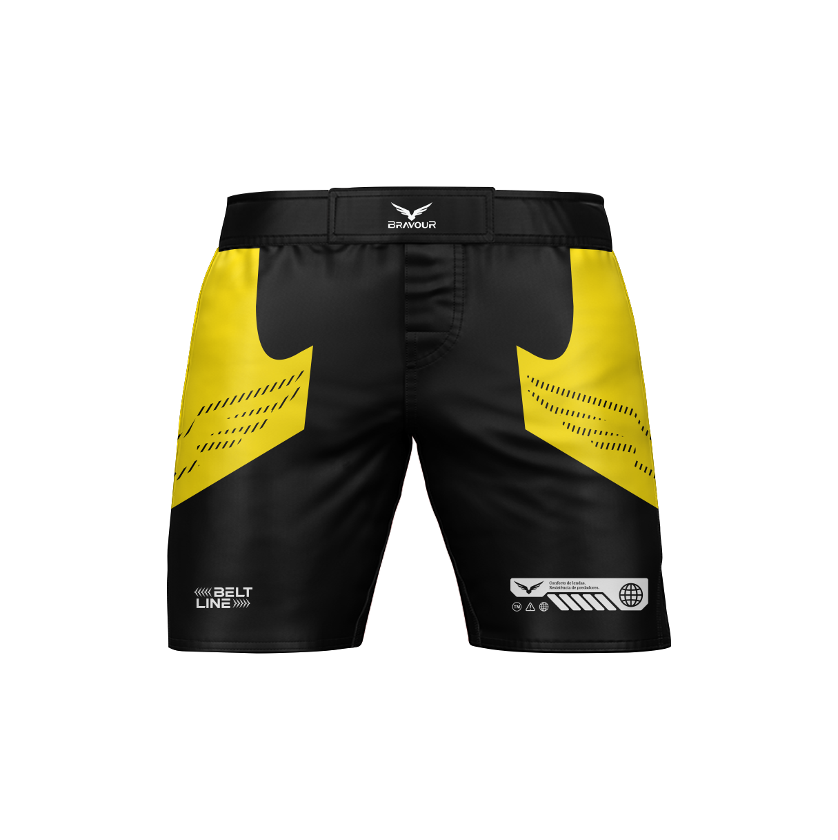 Bermuda Nogi Belt Gold Amarelo/Preto