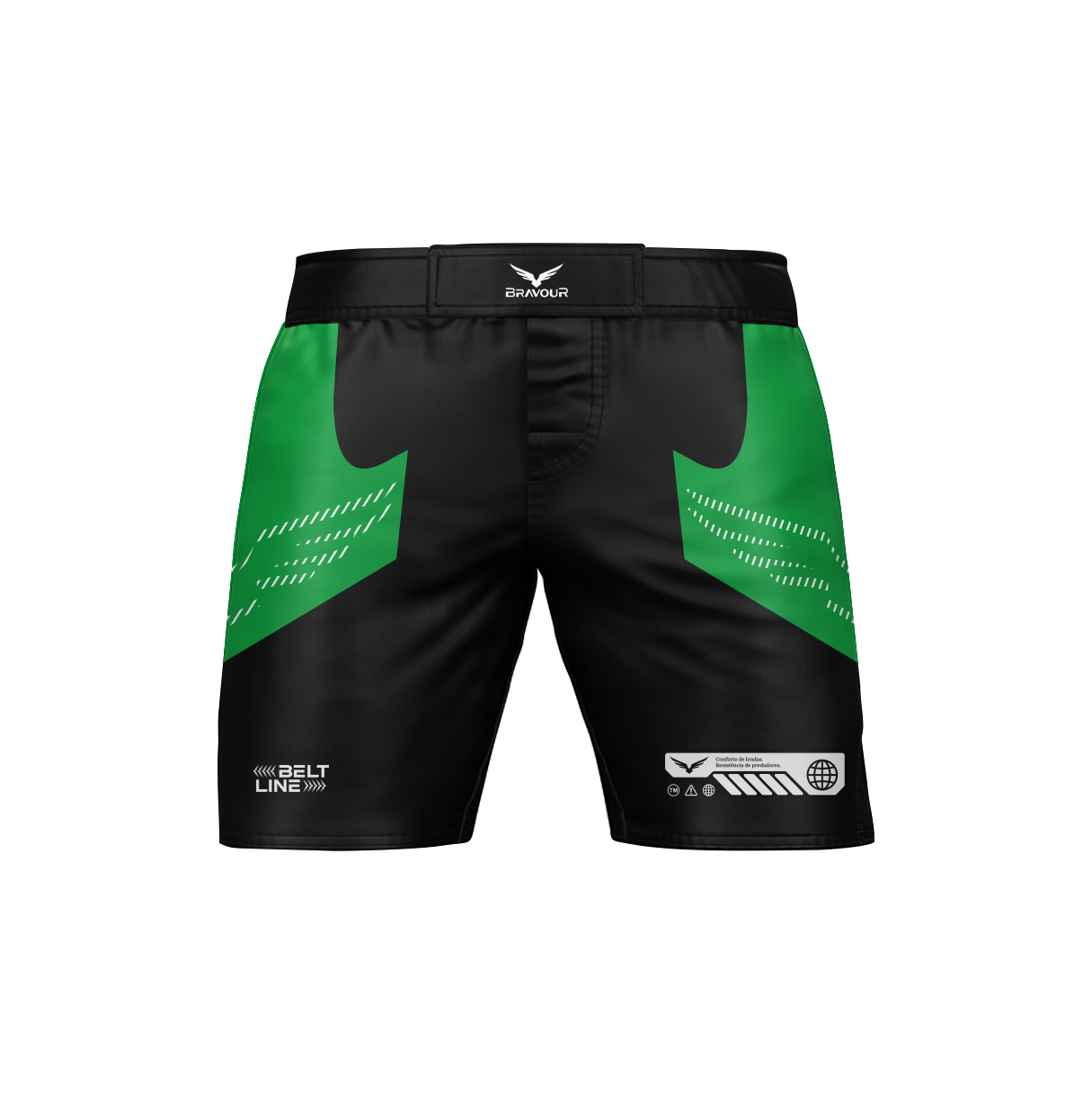 Bermuda Nogi Belt Gold Verde/Preto