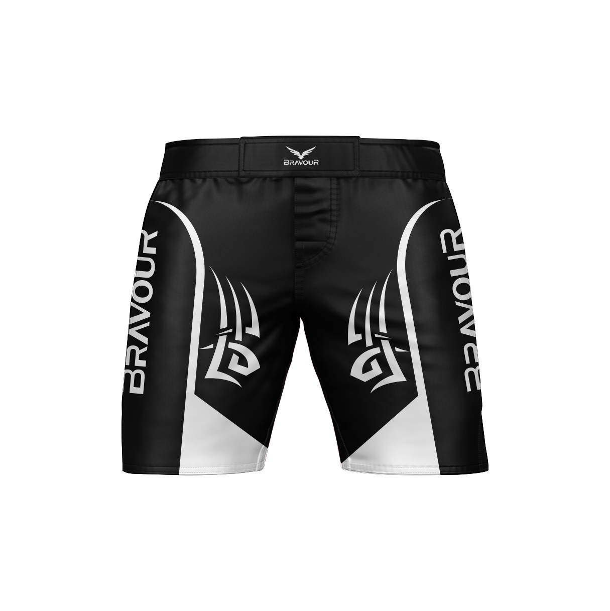 Bermuda Nogi Belt Tribal Preto/Branco