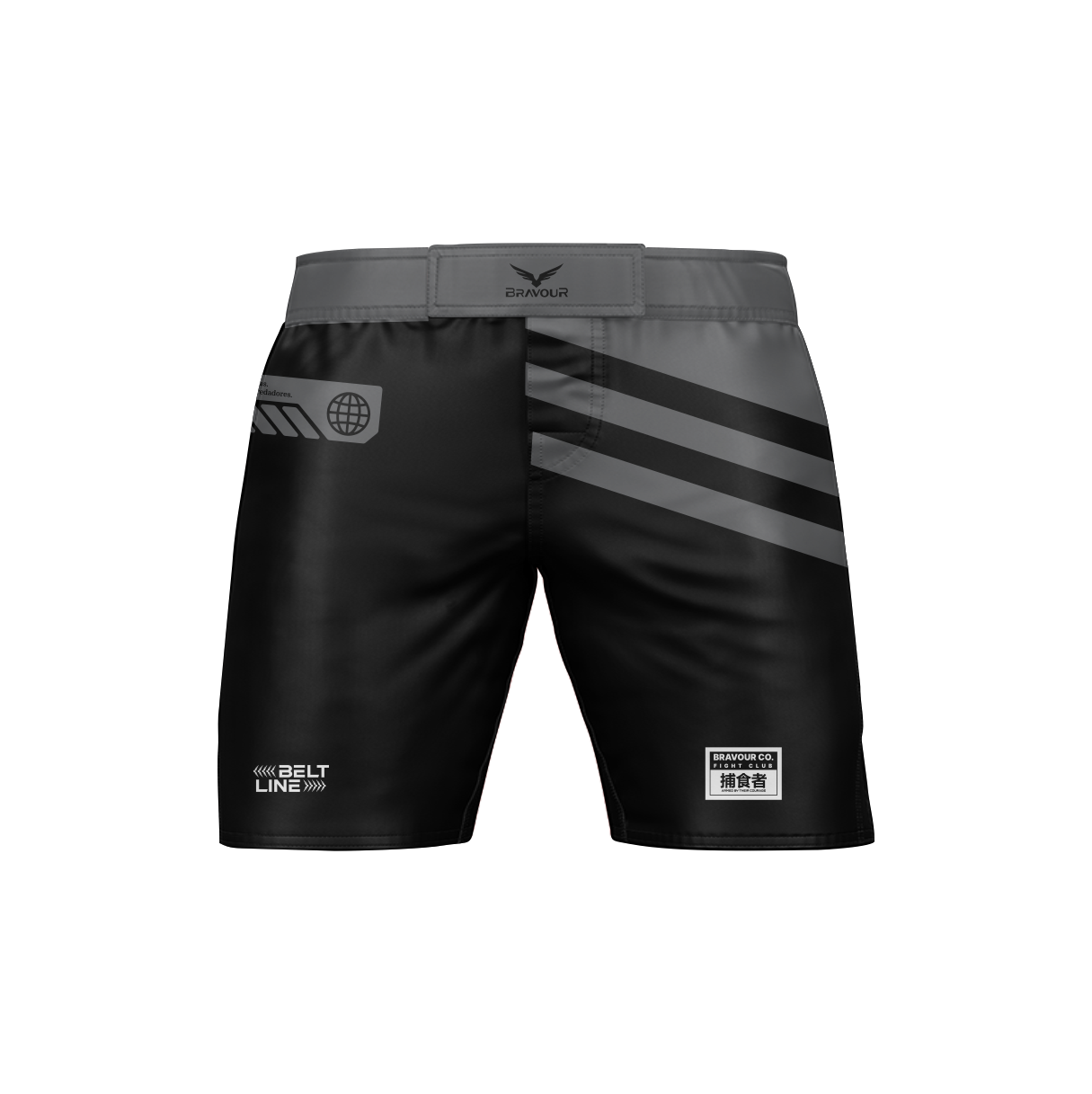Bermuda Nogi Belt Champ Preta
